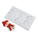 Raindeer,Santa and Snowman Mold