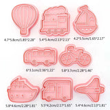 Transportation Cookie Cutter Set