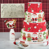 Raindeer,Santa and Snowman Mold