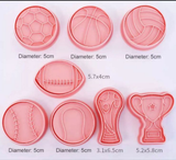 Sports Balls Cookie Cutter Set