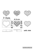 Heart Cutter Set
