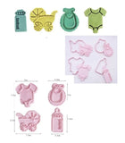 Stamp with cutter