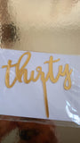 Cake Topper