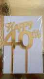 Cake Topper