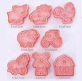 Farm Animals Cutter Set