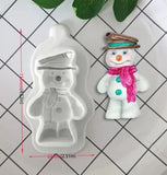 Snow Man Mold