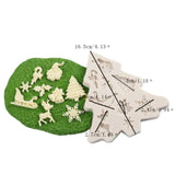 SnowFlake Shape Tree Mold