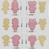 Doll Cookie Cutter Set