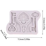 Heart Lock and Key Mold