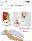 Embrioded Lace Mold