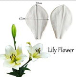 Lily Flower Veiner Mold