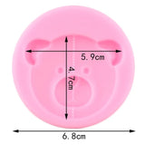 Teddy Bear Face Mold
