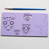 Skull Acrylic Stamp