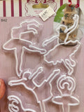 Dancing Girl Fondant Cutter