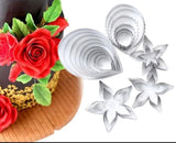 Rose Leaf And Flower Cutter Set