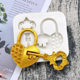 Love Lock Key Mold
