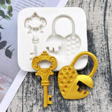Love Lock Key Mold