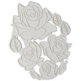 Rose flat mold