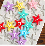 Star Alphabet Mold