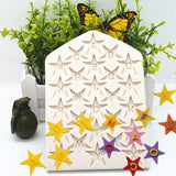 Star Alphabet Mold