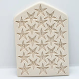 Star Alphabet Mold