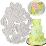 Rose flat mold