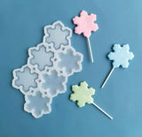 Snow Flake Lollipop mold