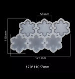 Snow Flake Lollipop mold