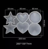 Mix shape lollipop mold