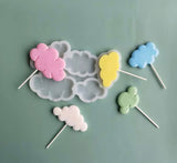 Cloud lollipop mold